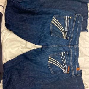 Seven for all man kind jeans low rise size 29 dojos